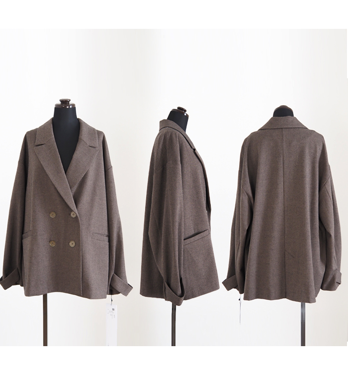 CYNICAL シニカル ダブルジャケット ソフトフランネル レディース