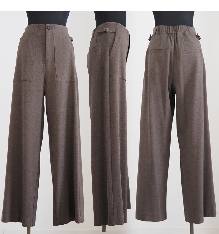 CYNICAL シニカル ベーカーパンツ ソフトフランネル レディース 552-96024