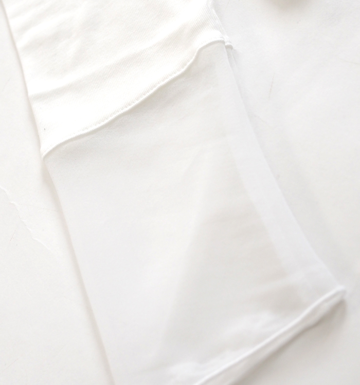 CYNICAL シニカル ラウンドネックプルオーバー チュールレイヤード レディース