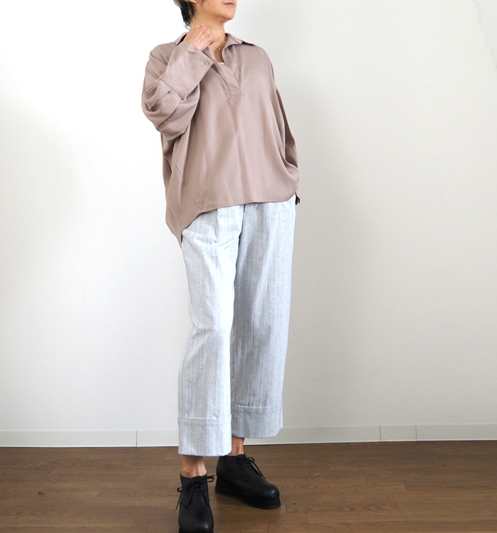 CYNICAL シニカル スキッパードルマンブラウス 