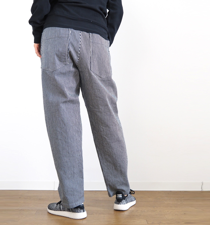 SYNANOGUES 53 シナノーグ ヒッコリーデニムパンツ レディース