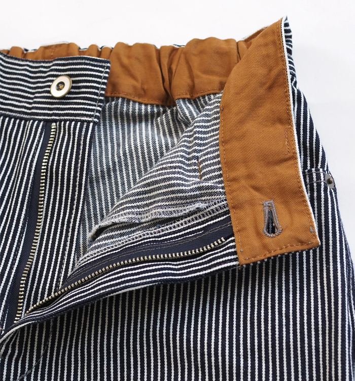 SYNANOGUES 53 シナノーグ ヒッコリーデニムパンツ レディース