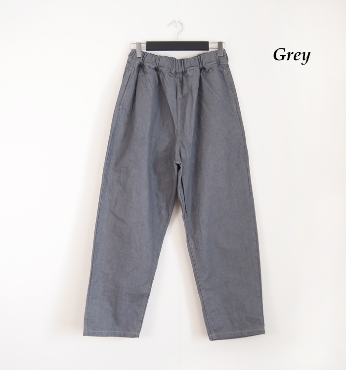 NARU factory ナルファクトリー コージーパンツ 8オンスムラデニム レディース