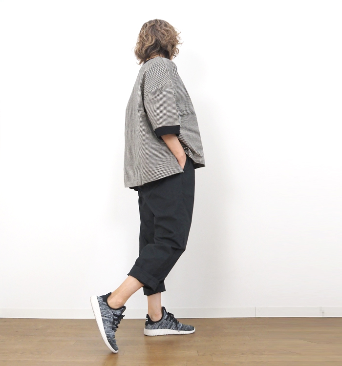 NARU factory ナルファクトリー タイプライターダンプ コージーパンツ レディース