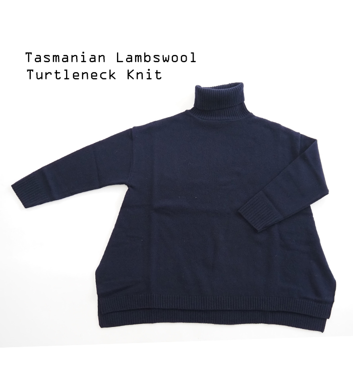 NARU ナルファクトリー タスマニアラム アラスカタートルニット レディース ウォッシャブル