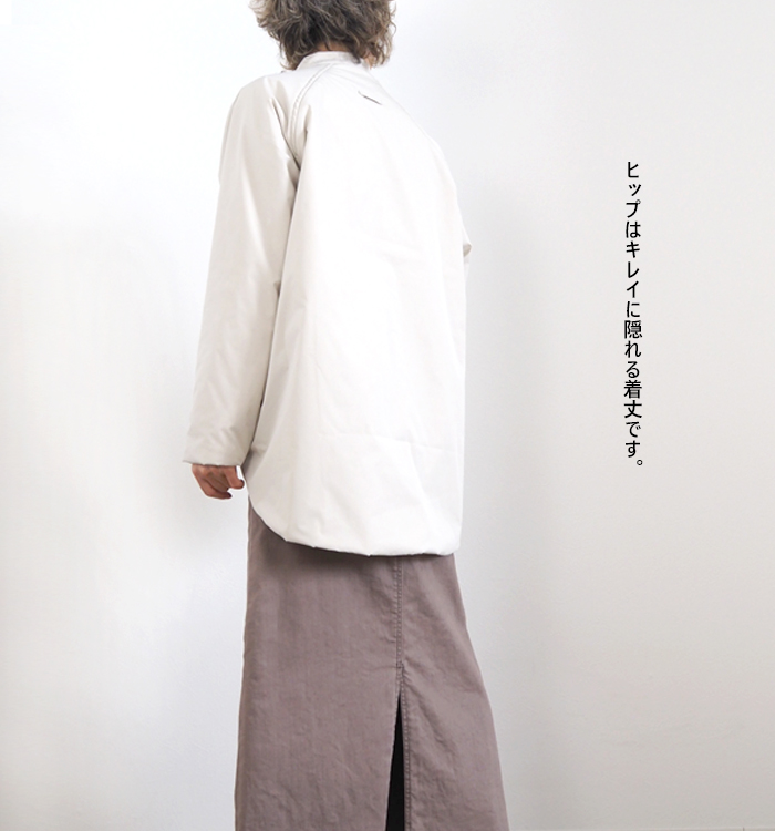 NARU factory ナルファクトリー パデッドスミスジャケット レディース