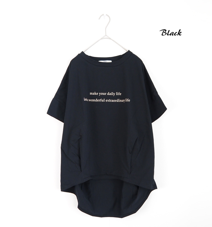 NARU factory ナルファクトリー サイロ天竺 半袖プリントTシャツ レディース