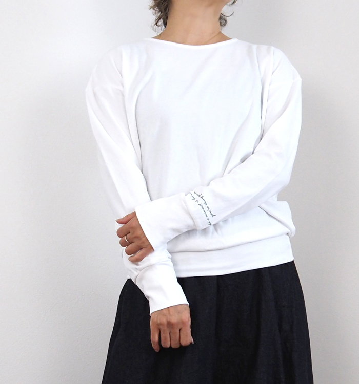 NARU factory ナルファクトリー ラウンドネックプルオーバー レディース