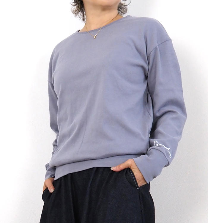 NARU factory ナルファクトリー ラウンドネックプルオーバー レディース