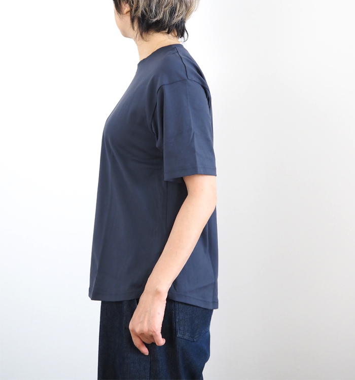 NARU ナルファクトリー 猫プリント 半袖Tシャツ 綿100% 天竺