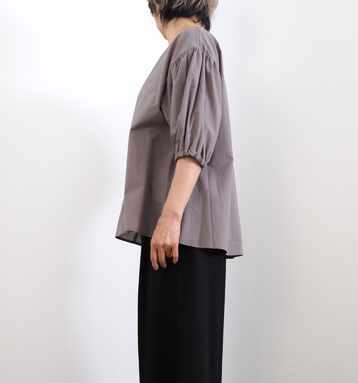 NARU ナルファクトリー ロングシャツ 綿ローンクリアワッシャー 薄手