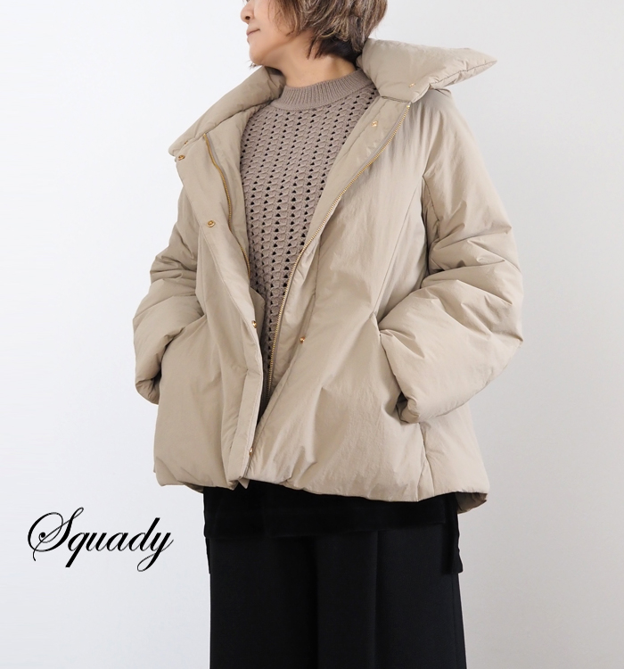 Squady スカディ キルティング 中綿 防寒 ジャケット レディース