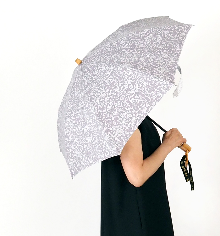 SUR MER シュールメール 日傘 折り畳み傘 花柄 日本製 晴雨兼用 レディース