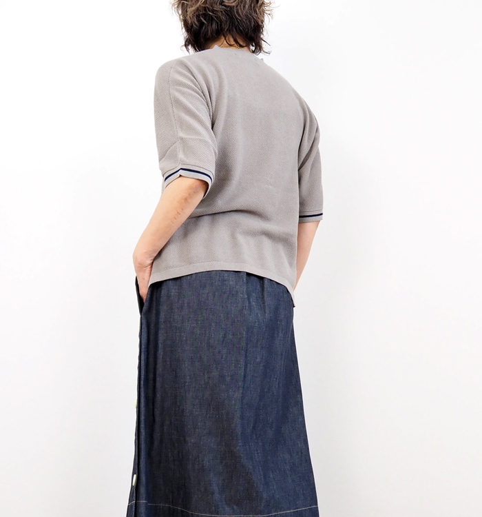 Boutique Ordinary ブティックオーディナリー ポロシャツ ドルマンスリーブ