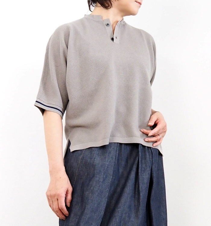 Boutique Ordinary ブティックオーディナリー ポロシャツ ドルマンスリーブ