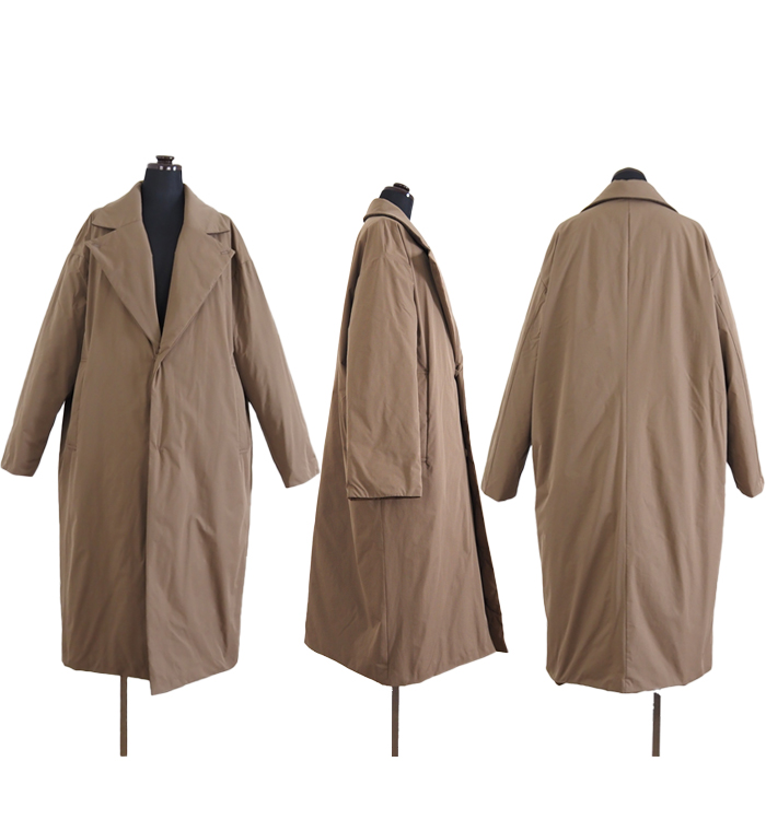 Boutique Ordinary ブティークオーディナリー リバーシブルチェスターダウンコート レディース