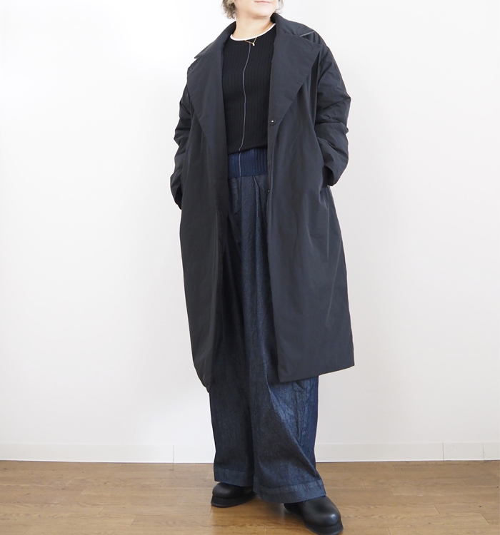 Boutique Ordinary ブティークオーディナリー リバーシブルチェスターダウンコート レディース