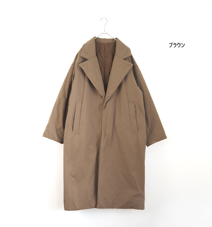 Boutique Ordinary ブティークオーディナリー リバーシブルチェスターダウンコート レディース