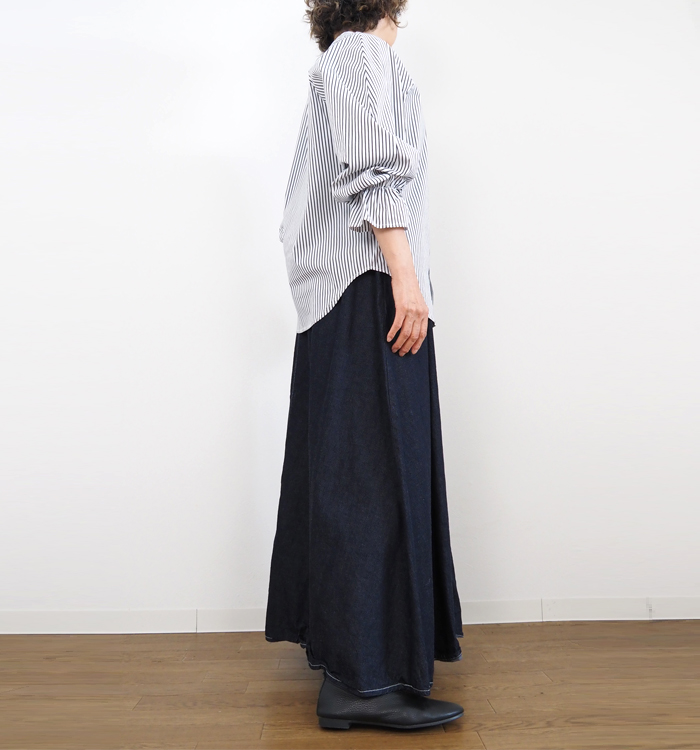 Boutique Ordinary ブティークオーディナリー 2wayバンドカラーシャツ レディース