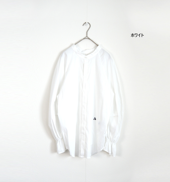 Boutique Ordinary ブティークオーディナリー 2wayバンドカラーシャツ レディース