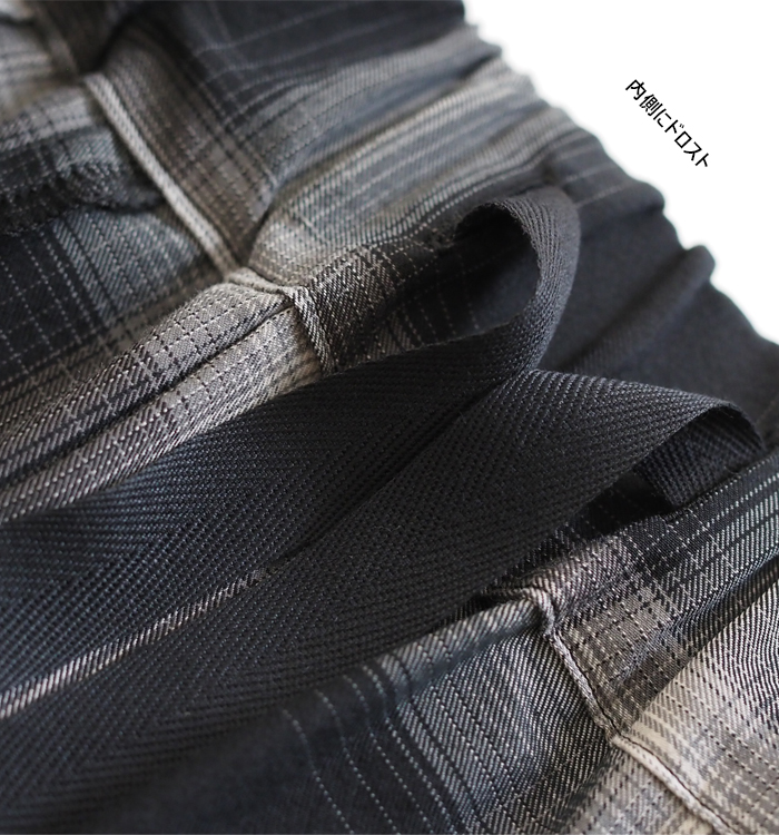 nicholson and nicholson ニコルソンアンドニコルソン ランダムタックスカート