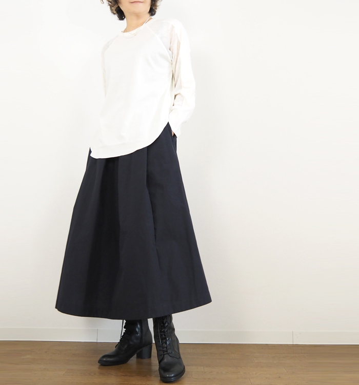 nicholson and nicholson ニコルソンアンドニコルソン ランダムタックスカート