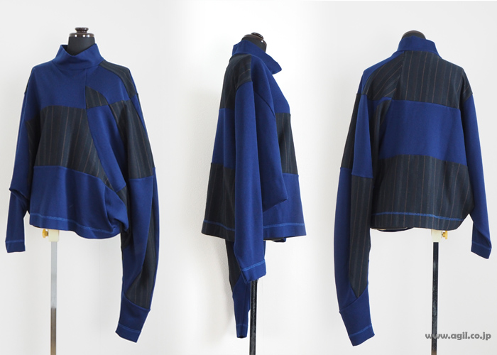 HISUI HIROKOITO ヒスイヒロコイトウ ハイネックプルオーバーカットソー レディース