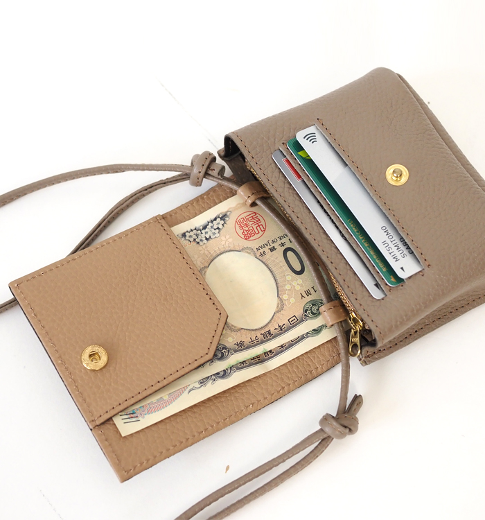 INCIPIT インキピット ミニウォレットショルダー メンズ レディース