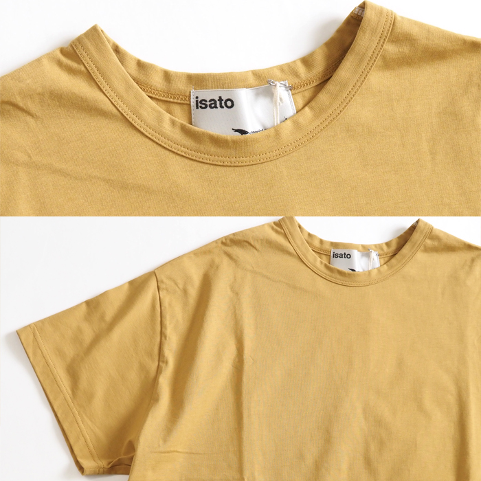 isato design works イサトデザインワークス ブラウジングTシャツ レディース