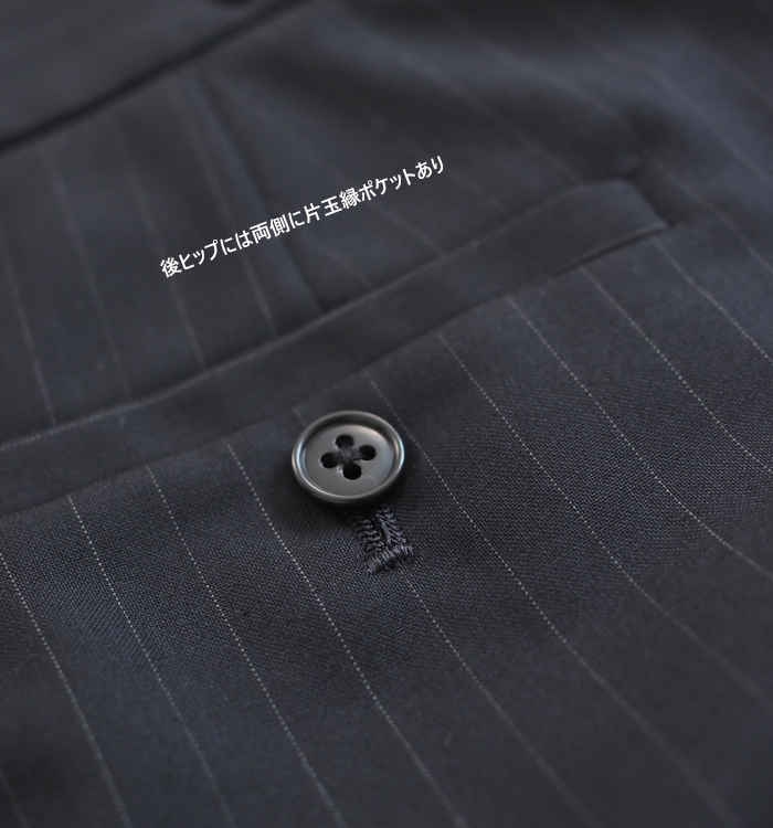 nicholson and nicholson ニコルソンアンドニコルソン ツータックストレートパンツ