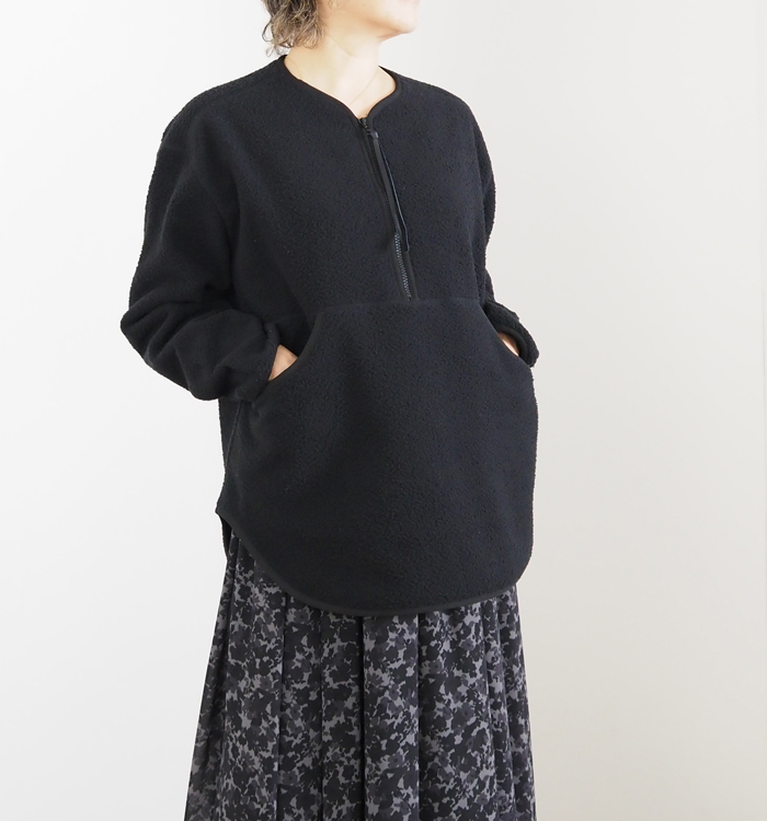 MANON マノン ボアフリースプルオーバー レディース