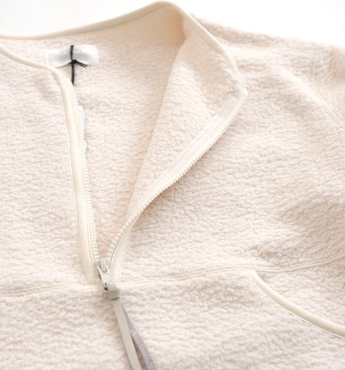 MANON マノン ボアフリースプルオーバー レディース