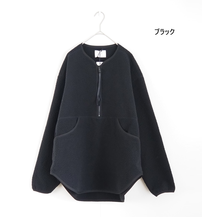 MANON マノン ボアフリースプルオーバー レディース