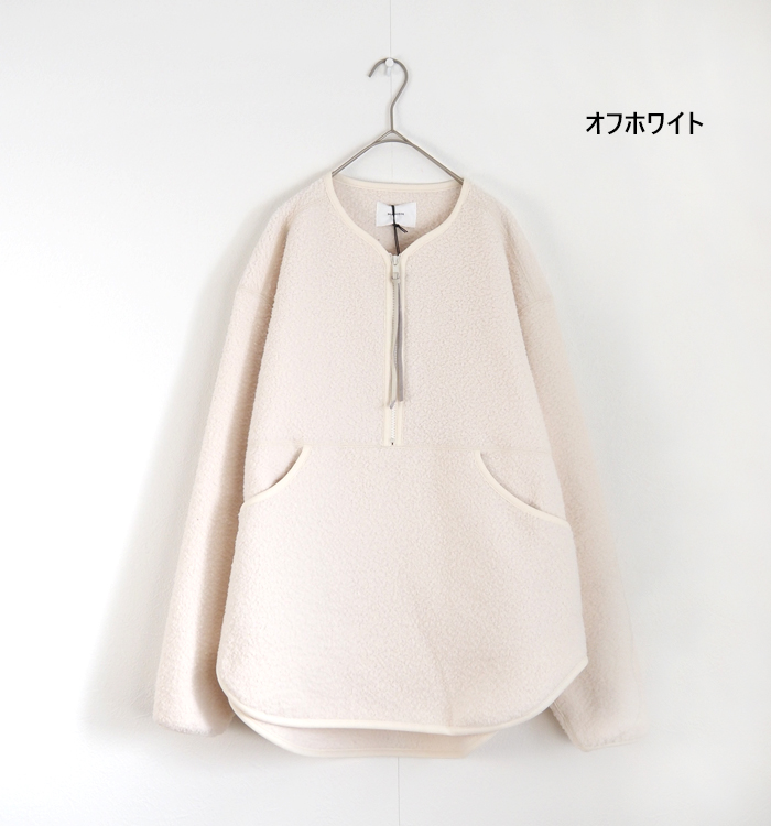 MANON マノン ボアフリースプルオーバー レディース