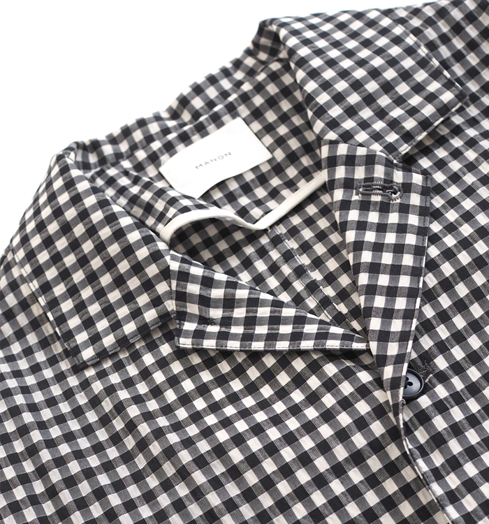 MANON マノン ギンガムチェック スピンドルジャケット