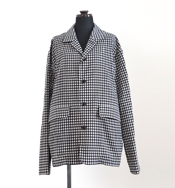 MANON マノン ギンガムチェック スピンドルジャケット