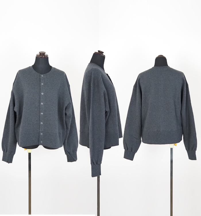 MANON マノン 裏起毛スウェットカーディガン レディース MNN-SP-31