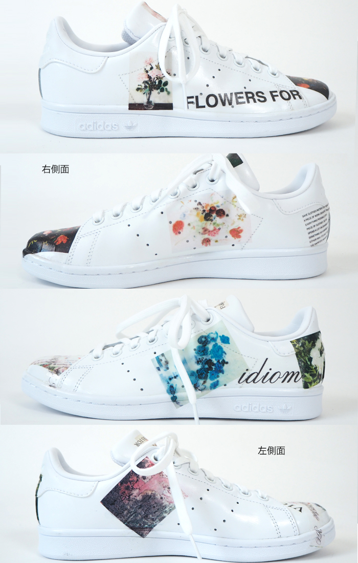 CILANDSIA(チランドシア) adidas stan smith コラボスニーカー カラフル レディース メンズ