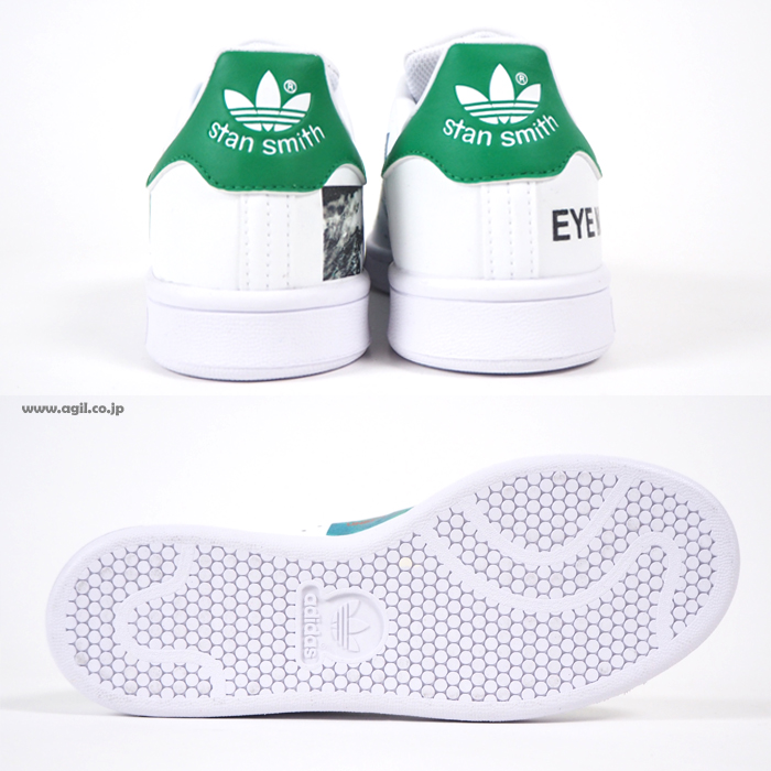 スタンスミス stan smith アディダス adidas コラボスニーカー CILANDSIA チランドシア グリーンヒール レディース メンズ