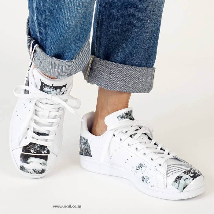 CILANDSIA(チランドシア) adidas stan smith コラボスニーカー レディース メンズ