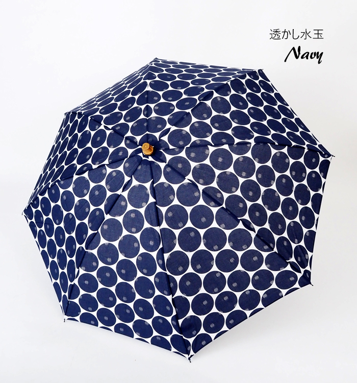 SUR MER シュールメール 日傘 折り畳み傘 ドット 水玉 日本製 レディース メンズ