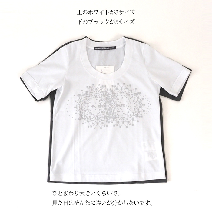 FERAL FLAIR VISIONAIRE フィラルフレア ヴィジョネア ラウンドネック プリントカットソー レディース