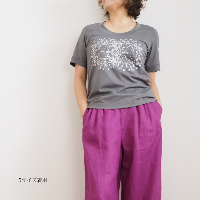 FERAL FLAIR VISIONAIRE フィラルフレア ヴィジョネア ラウンドネック プリントカットソー レディース